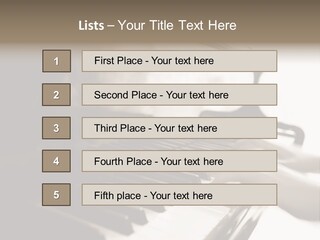 Compose Note Abstract PowerPoint Template