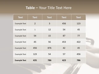 Compose Note Abstract PowerPoint Template