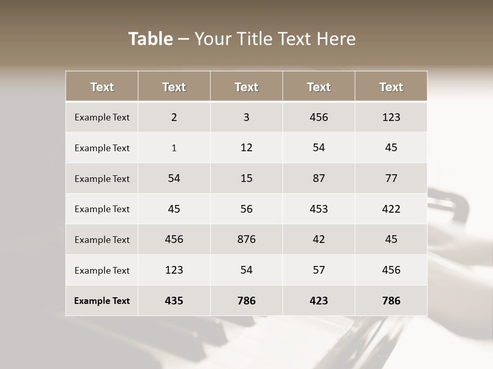 Compose Note Abstract PowerPoint Template