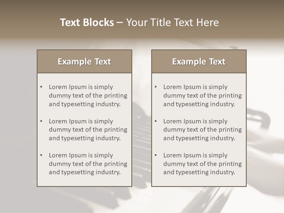 Compose Note Abstract PowerPoint Template
