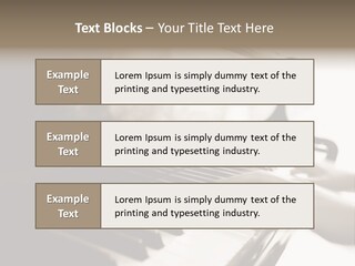 Compose Note Abstract PowerPoint Template