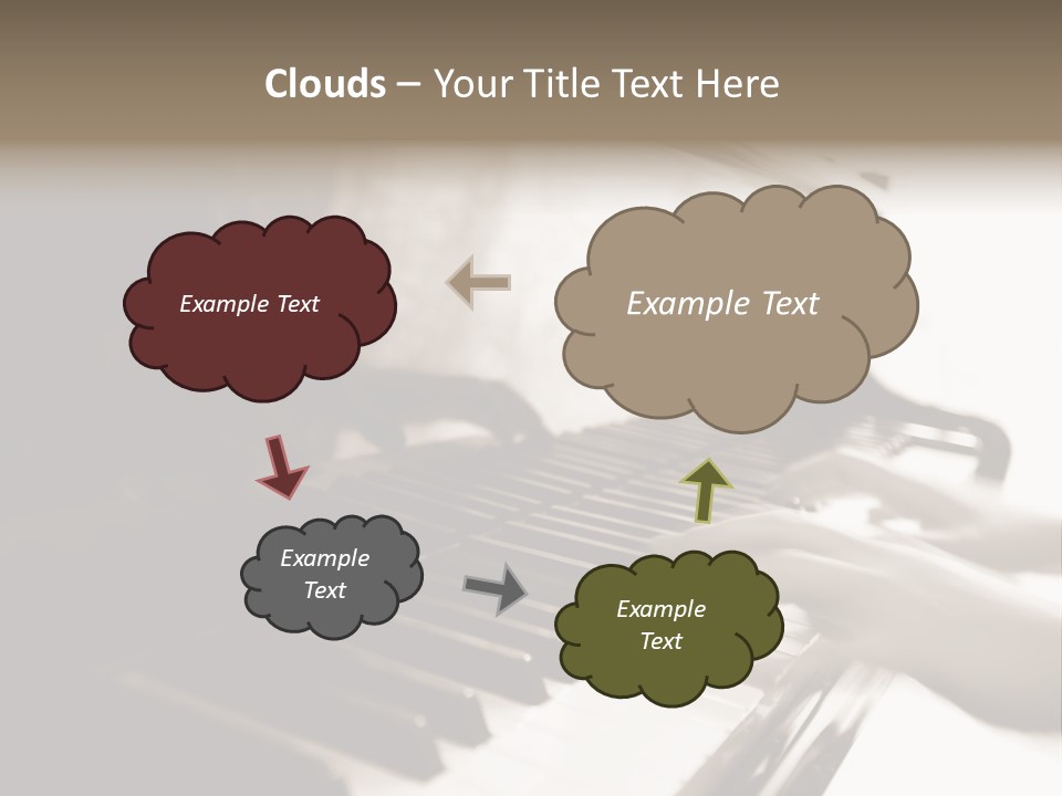Compose Note Abstract PowerPoint Template