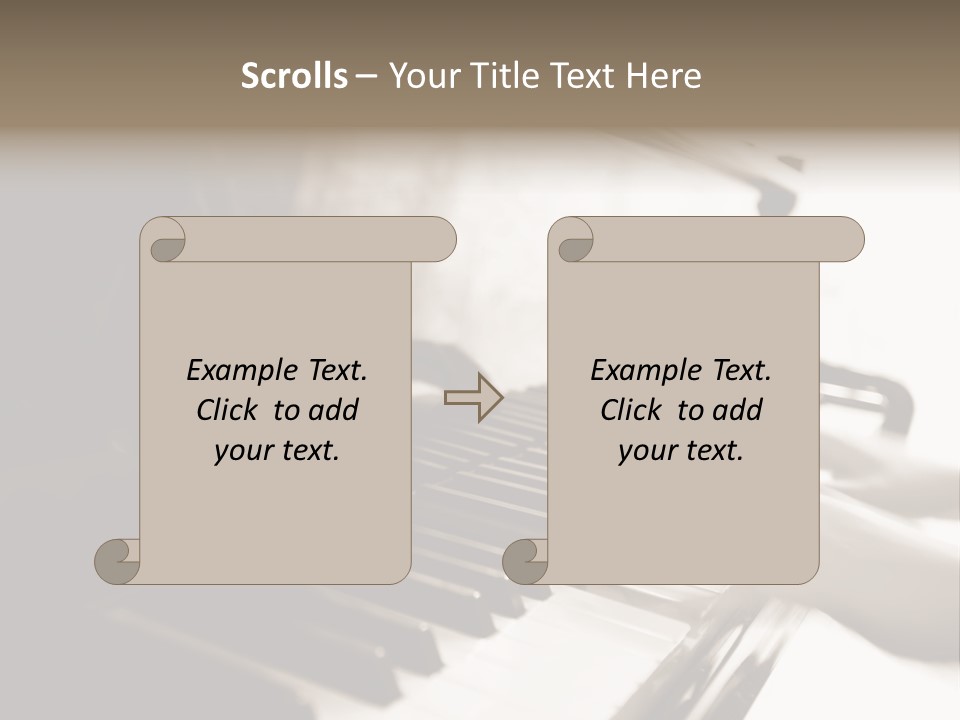 Compose Note Abstract PowerPoint Template