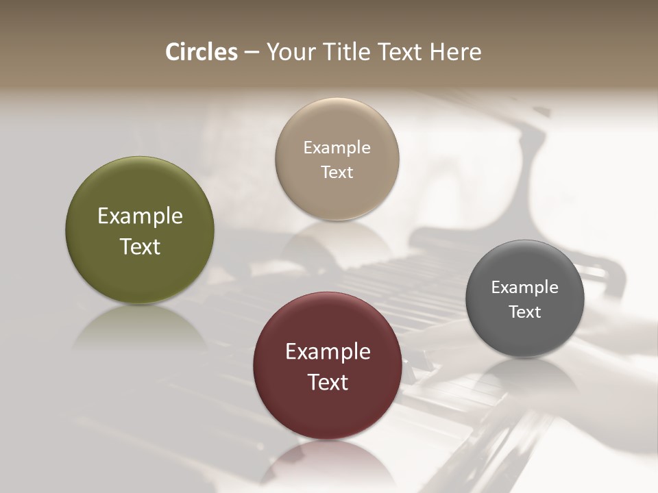 Compose Note Abstract PowerPoint Template