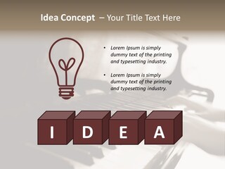 Compose Note Abstract PowerPoint Template