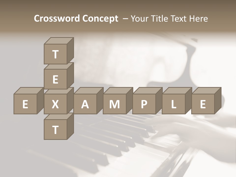 Compose Note Abstract PowerPoint Template