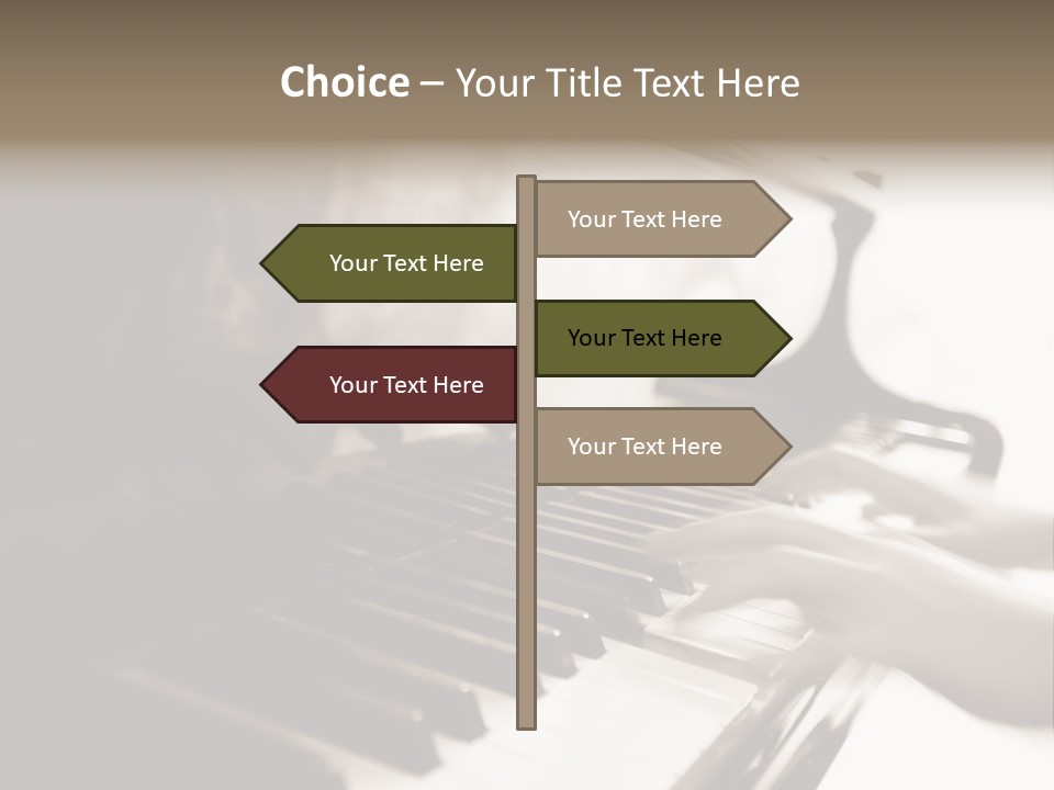 Compose Note Abstract PowerPoint Template
