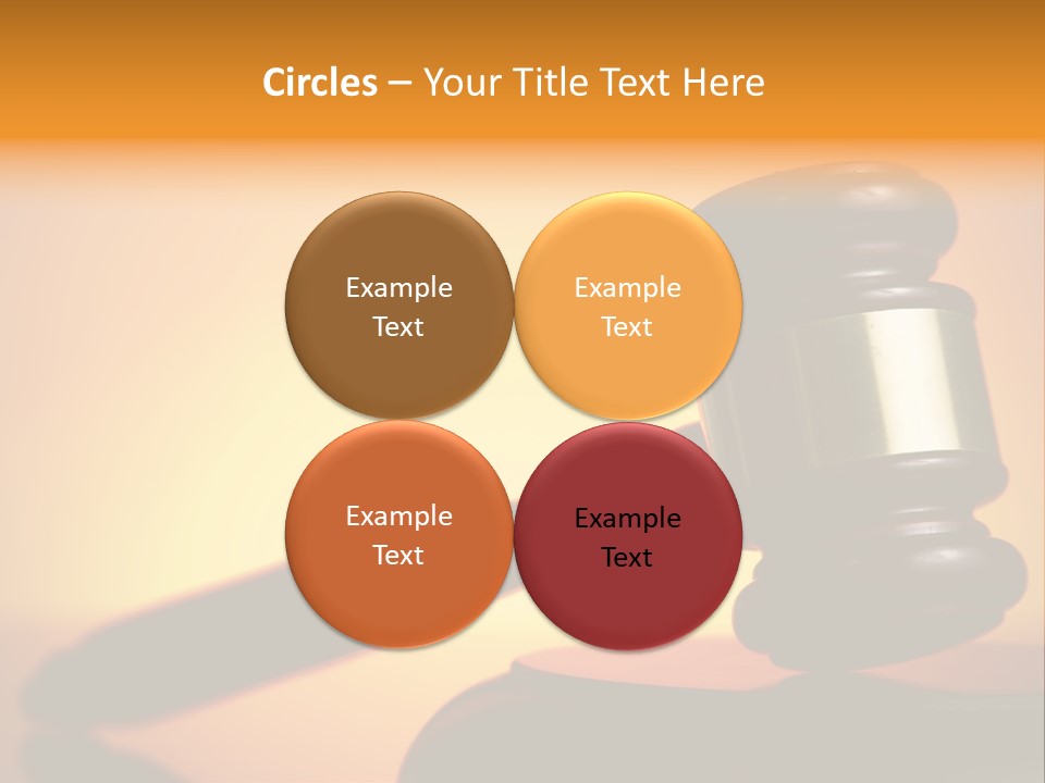 Legislation Jury Guilty PowerPoint Template