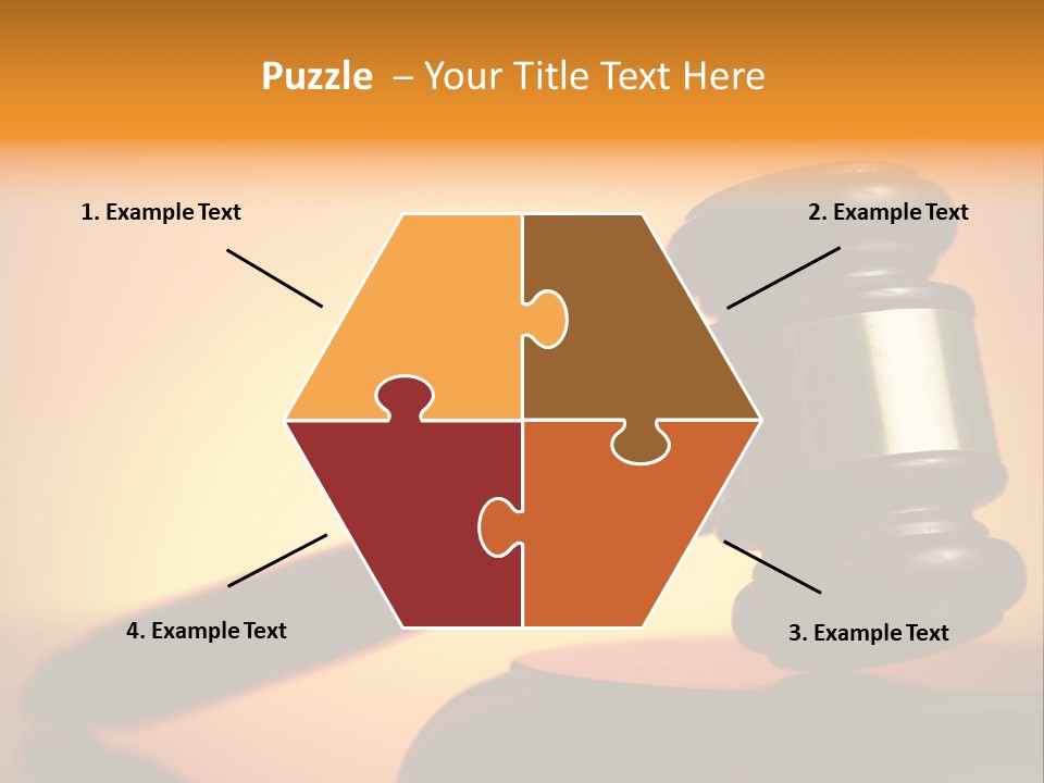 Legislation Jury Guilty PowerPoint Template