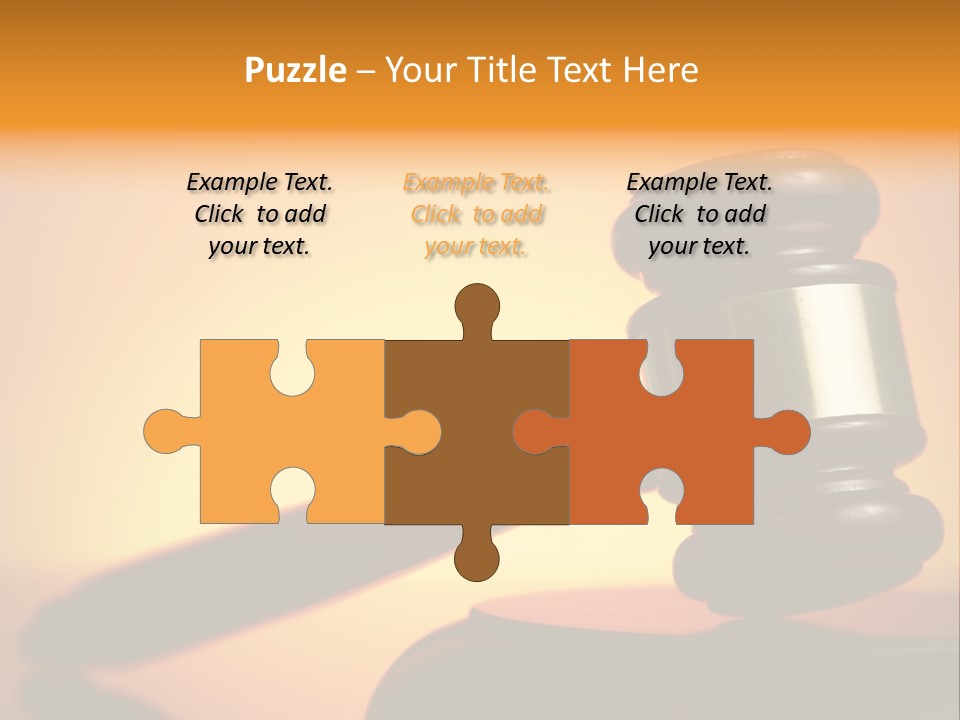 Legislation Jury Guilty PowerPoint Template