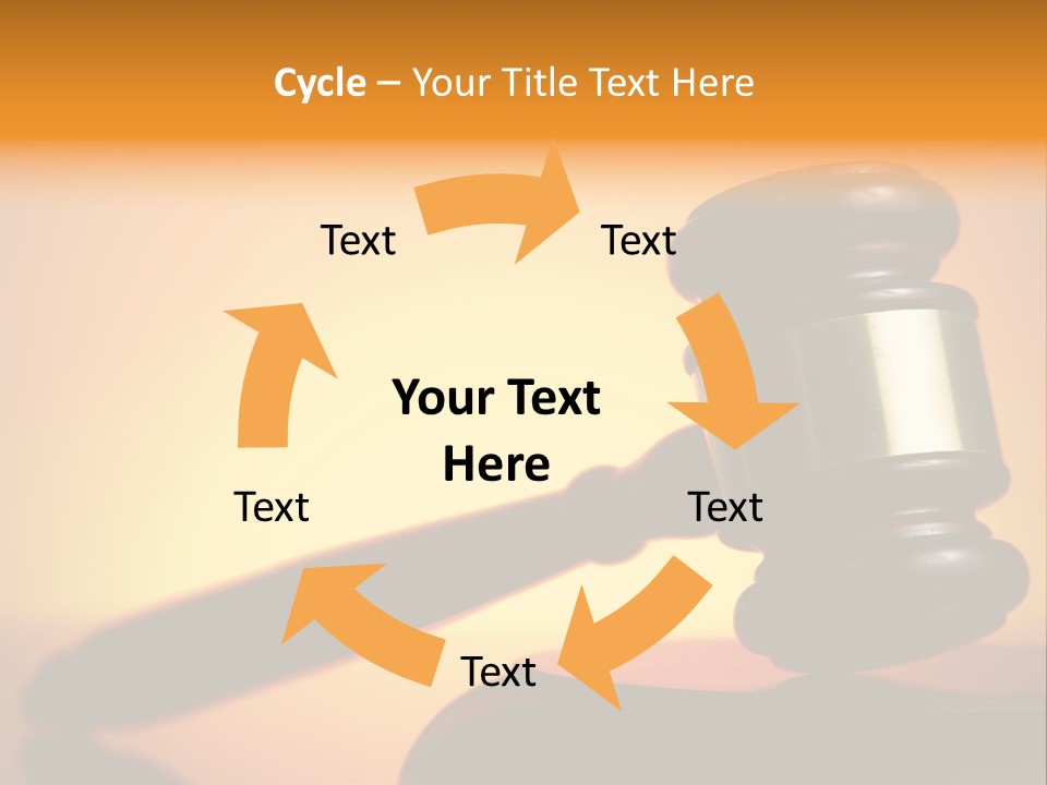 Legislation Jury Guilty PowerPoint Template