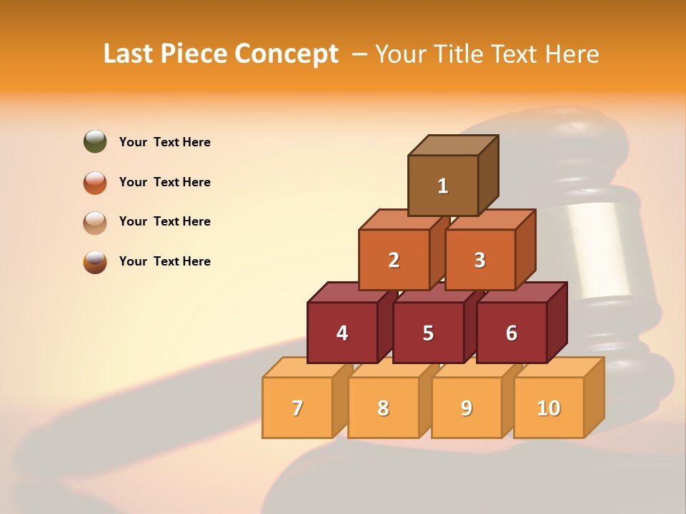 Legislation Jury Guilty PowerPoint Template