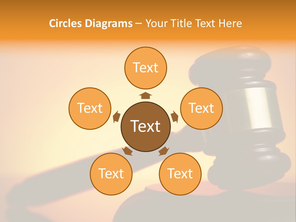 Legislation Jury Guilty PowerPoint Template