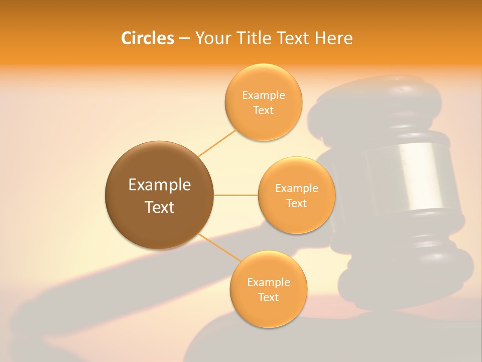 Legislation Jury Guilty PowerPoint Template