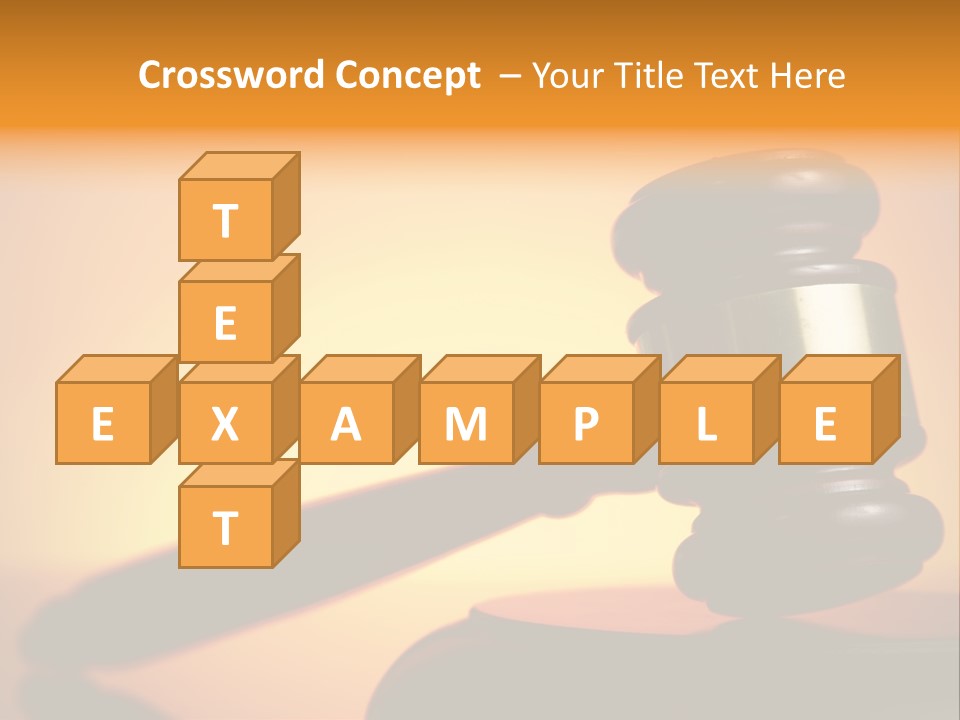 Legislation Jury Guilty PowerPoint Template