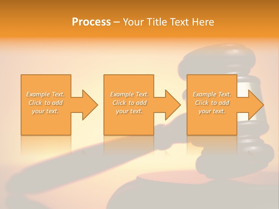Legislation Jury Guilty PowerPoint Template