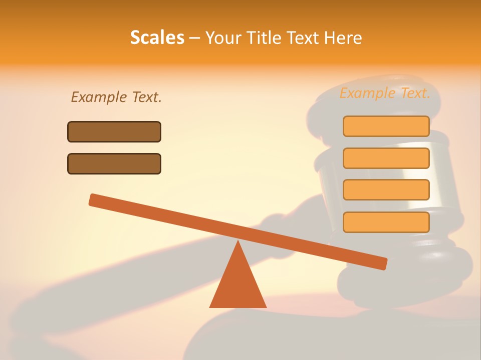 Legislation Jury Guilty PowerPoint Template