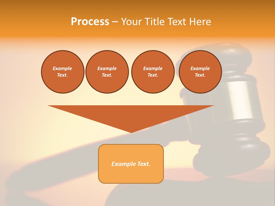 Legislation Jury Guilty PowerPoint Template