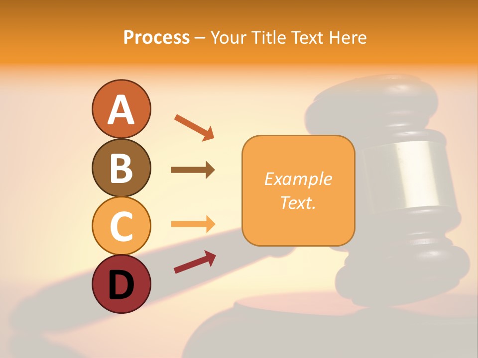 Legislation Jury Guilty PowerPoint Template