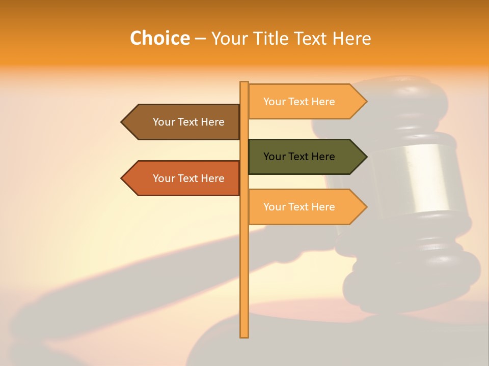 Legislation Jury Guilty PowerPoint Template