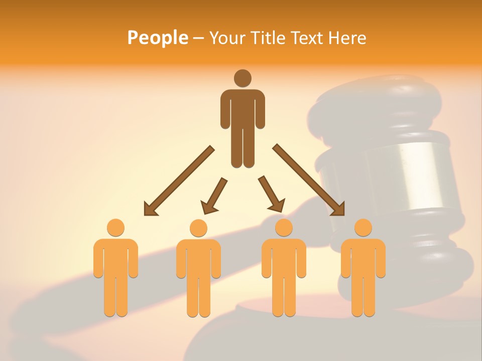 Legislation Jury Guilty PowerPoint Template