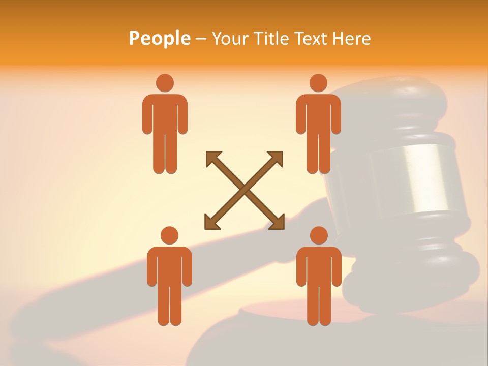 Legislation Jury Guilty PowerPoint Template