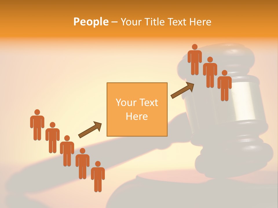 Legislation Jury Guilty PowerPoint Template