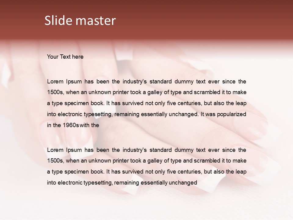 French Graft Helium PowerPoint Template