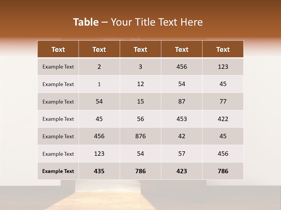 An Open Door Leading Into A Green Forest PowerPoint Template