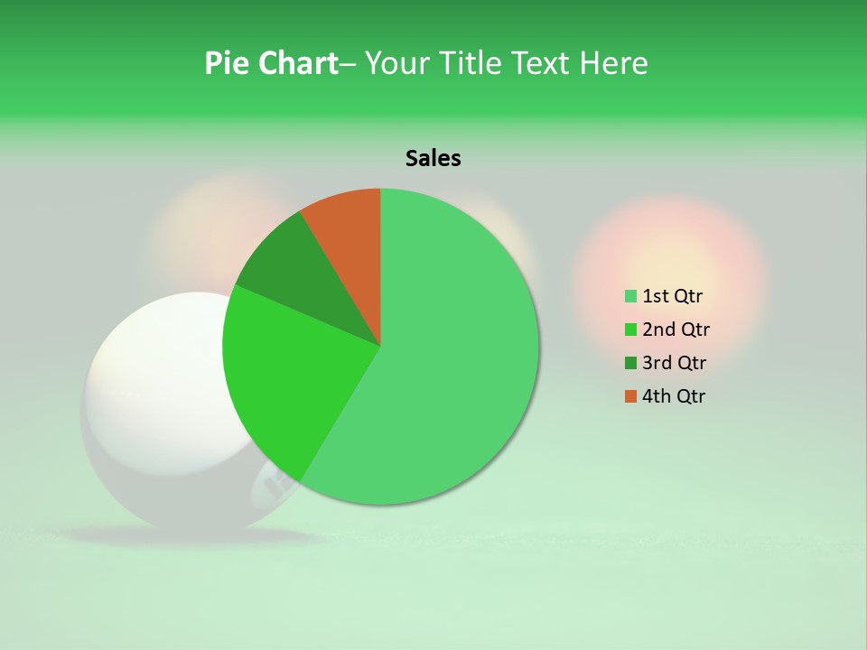 Sphere Snooker Depth PowerPoint Template