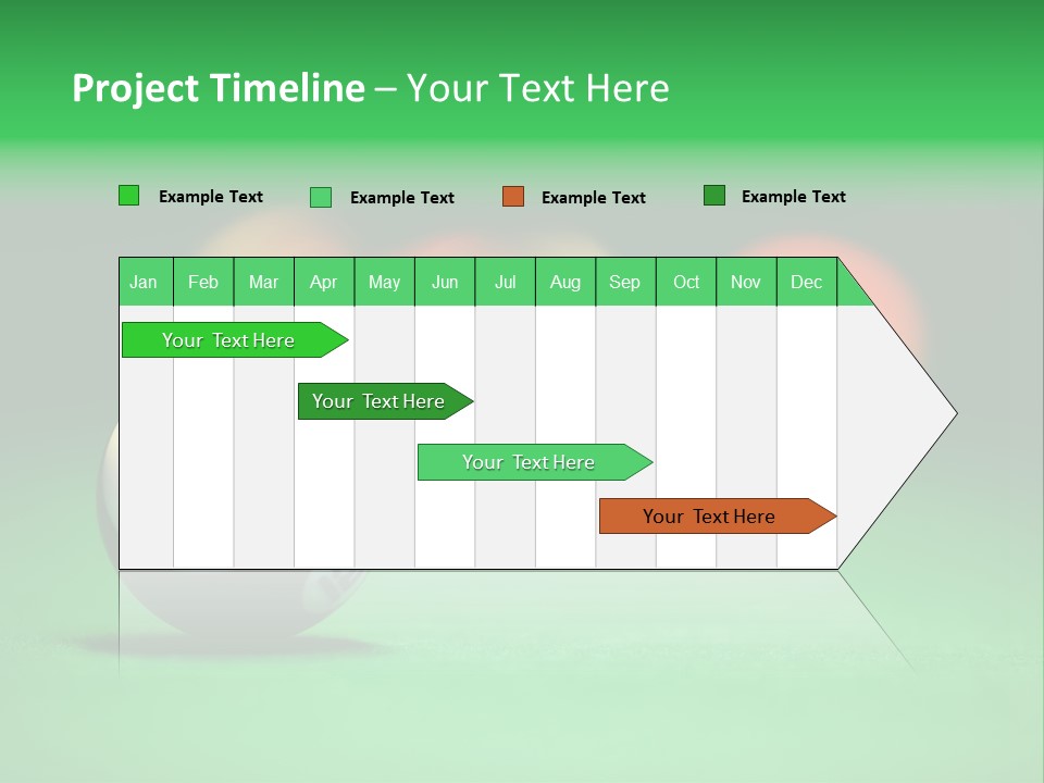 Sphere Snooker Depth PowerPoint Template
