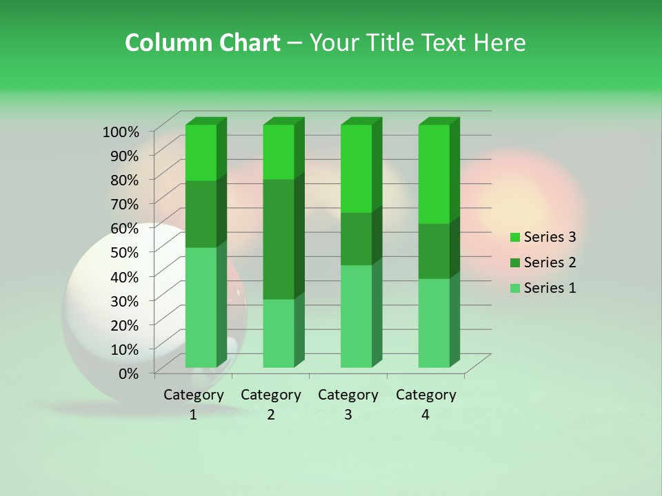 Sphere Snooker Depth PowerPoint Template
