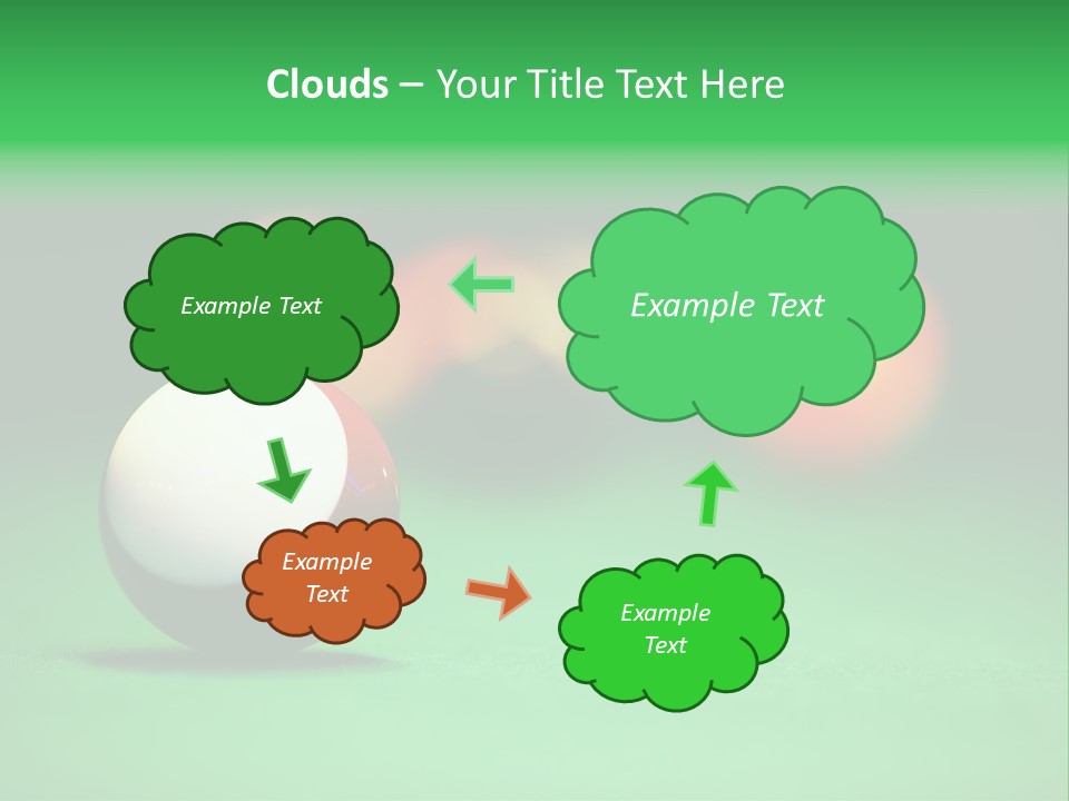 Sphere Snooker Depth PowerPoint Template