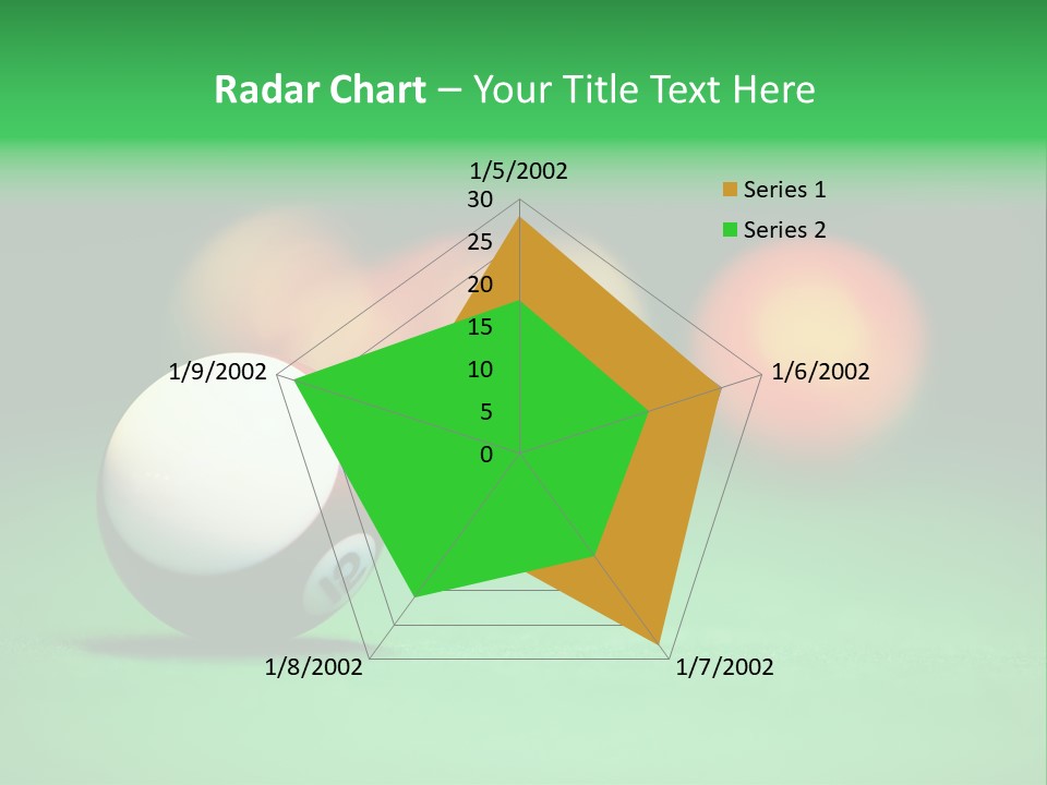 Sphere Snooker Depth PowerPoint Template