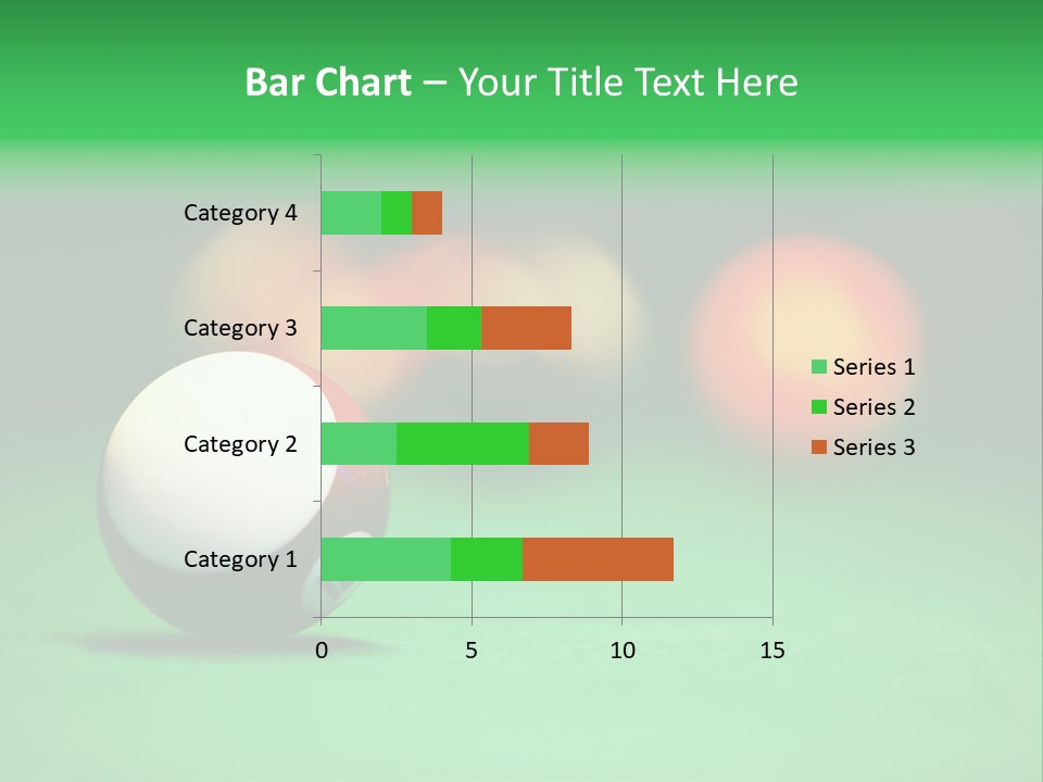 Sphere Snooker Depth PowerPoint Template