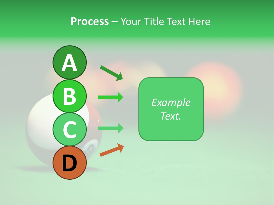 Sphere Snooker Depth PowerPoint Template
