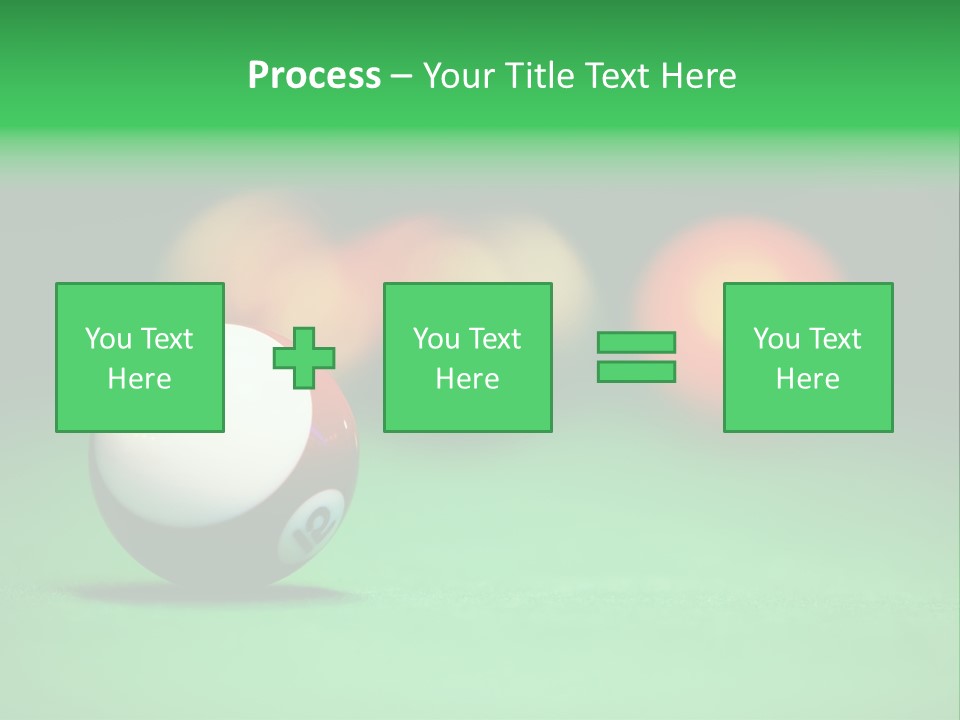Sphere Snooker Depth PowerPoint Template