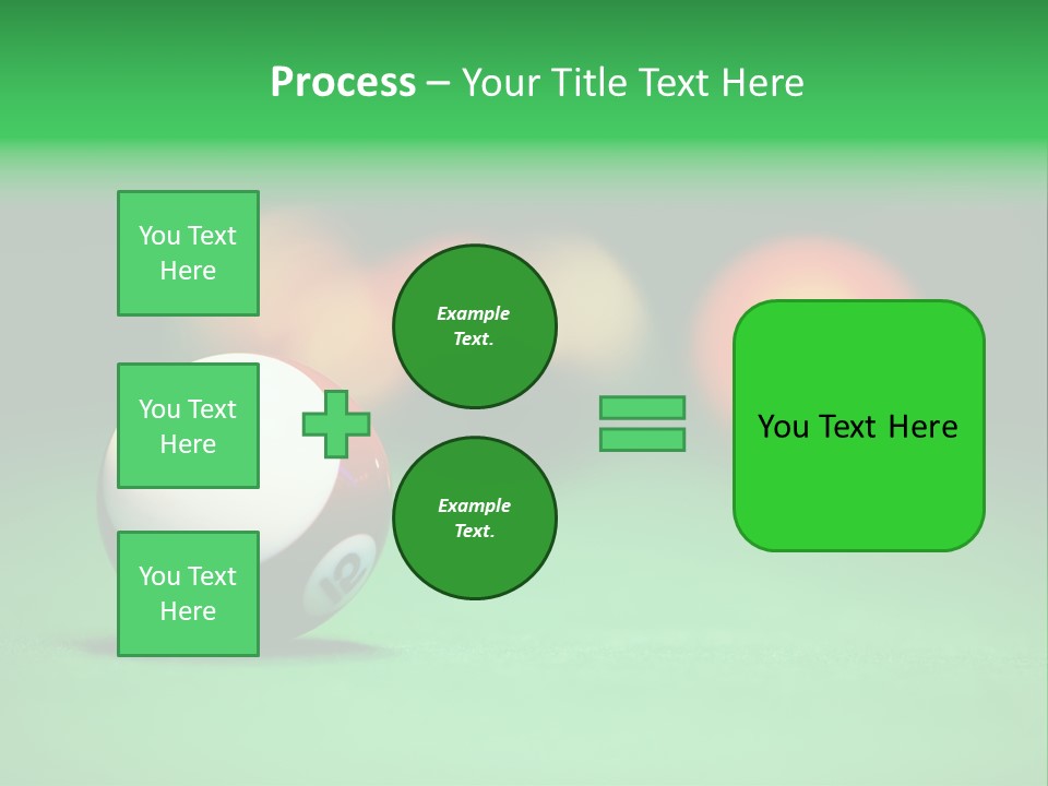 Sphere Snooker Depth PowerPoint Template