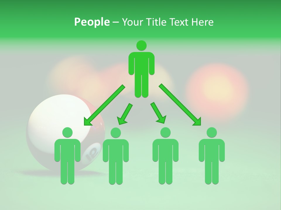 Sphere Snooker Depth PowerPoint Template