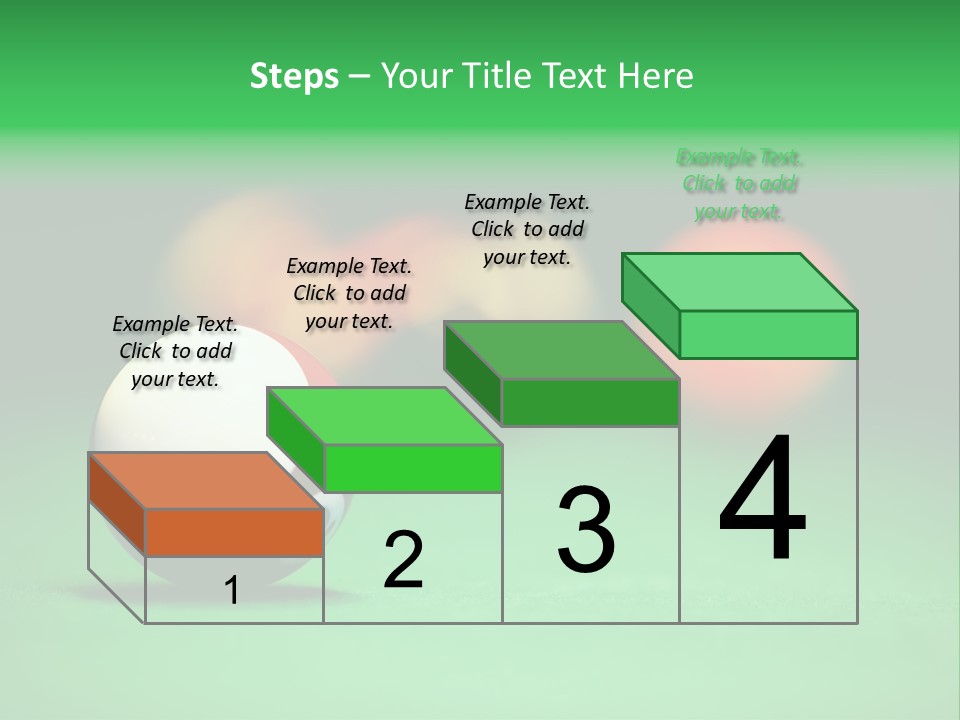 Sphere Snooker Depth PowerPoint Template