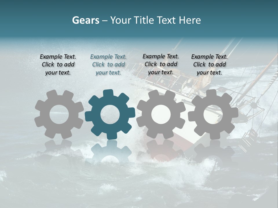 Collapsing Resort Nobody PowerPoint Template