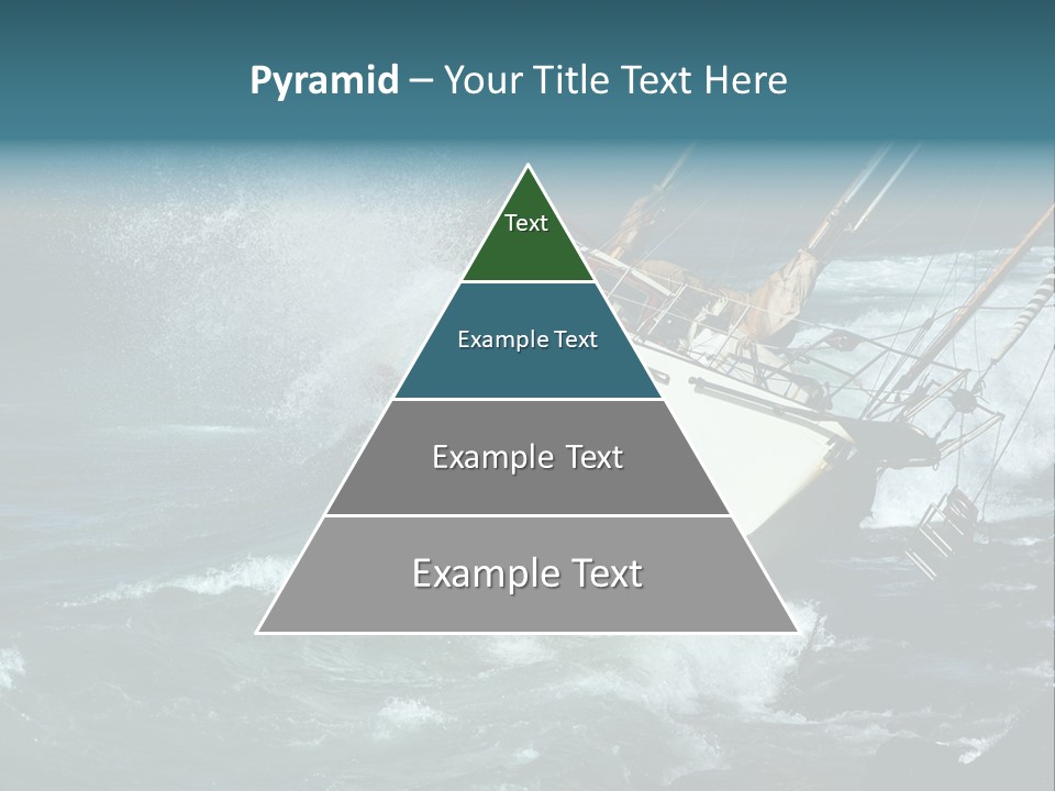 Collapsing Resort Nobody PowerPoint Template