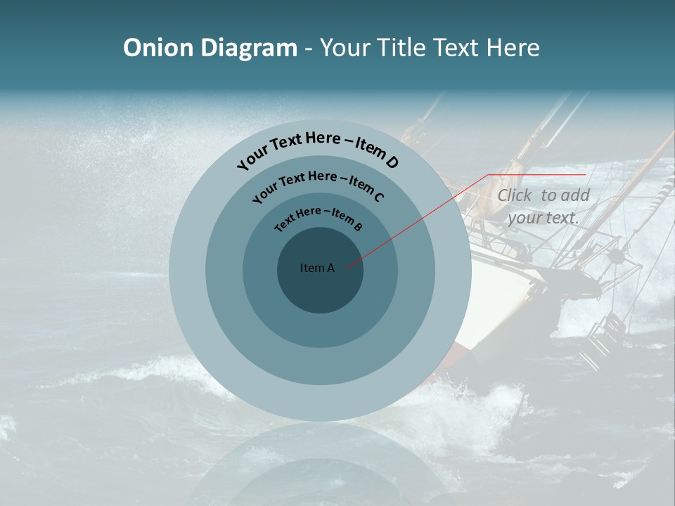 Collapsing Resort Nobody PowerPoint Template