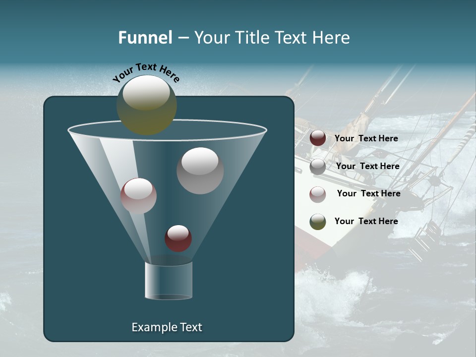 Collapsing Resort Nobody PowerPoint Template