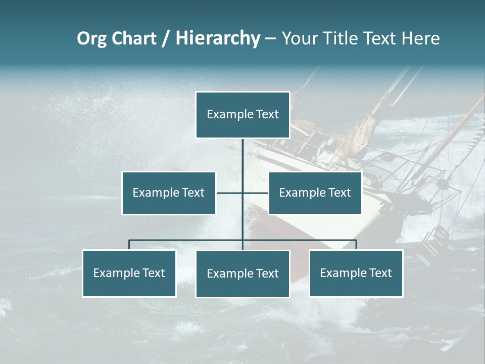 Collapsing Resort Nobody PowerPoint Template