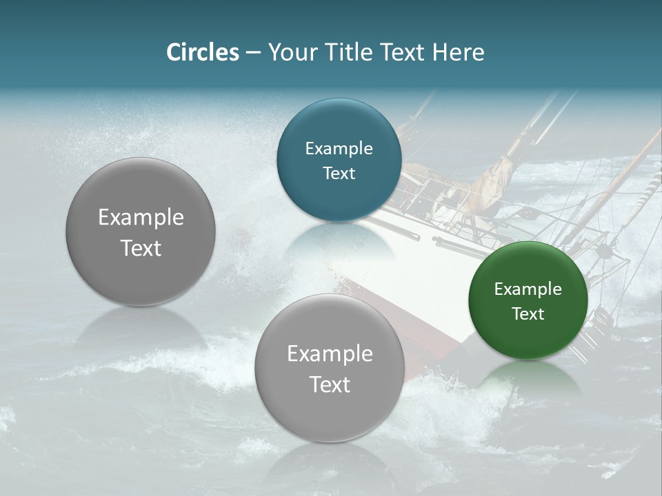 Collapsing Resort Nobody PowerPoint Template