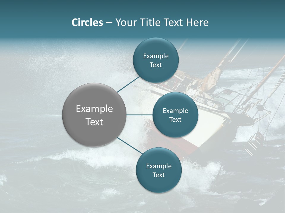 Collapsing Resort Nobody PowerPoint Template