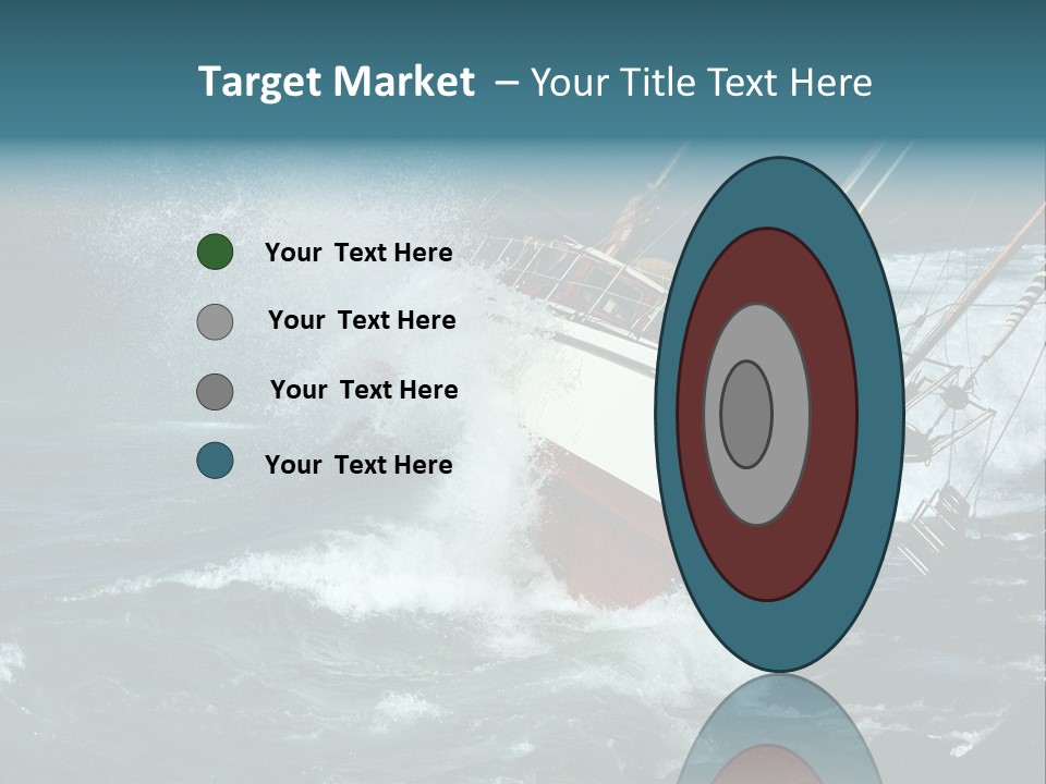 Collapsing Resort Nobody PowerPoint Template