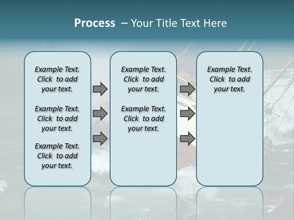 Collapsing Resort Nobody PowerPoint Template