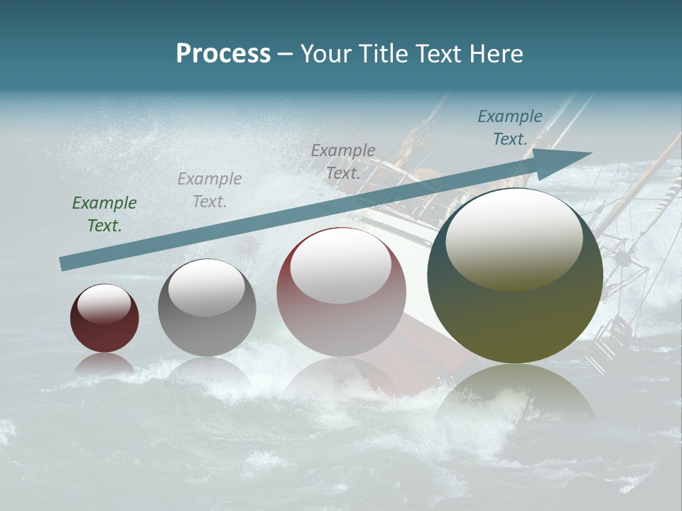 Collapsing Resort Nobody PowerPoint Template